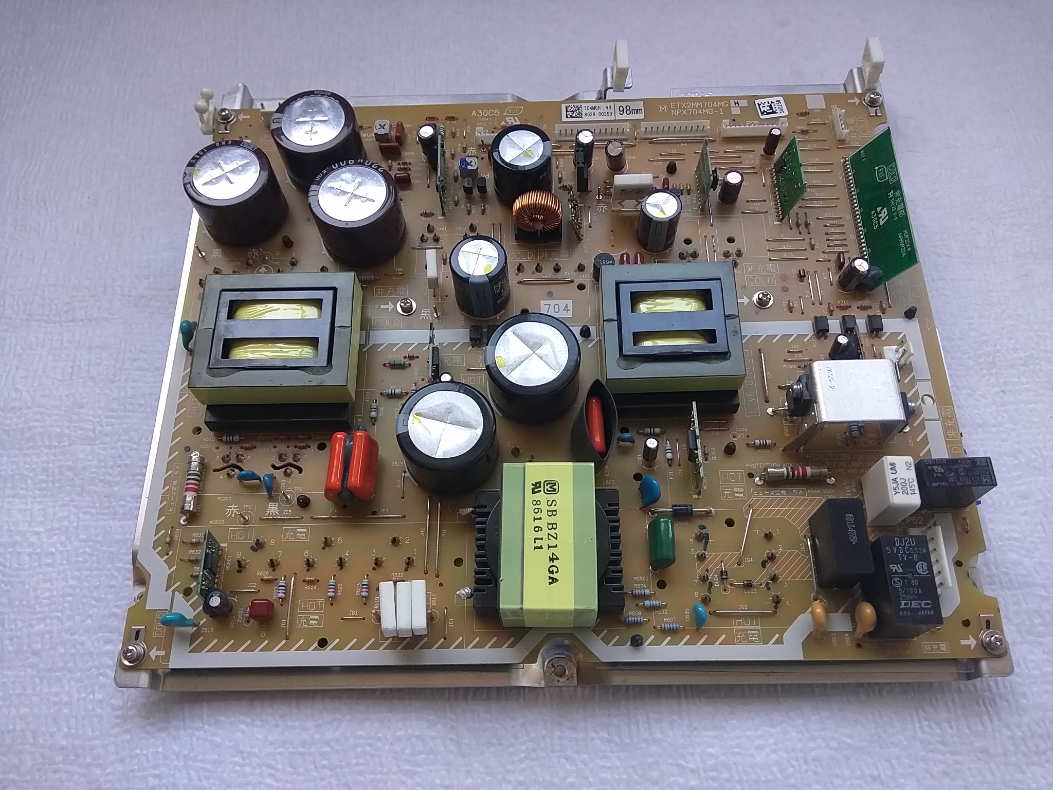 Module d'alimentation pour téléviseur